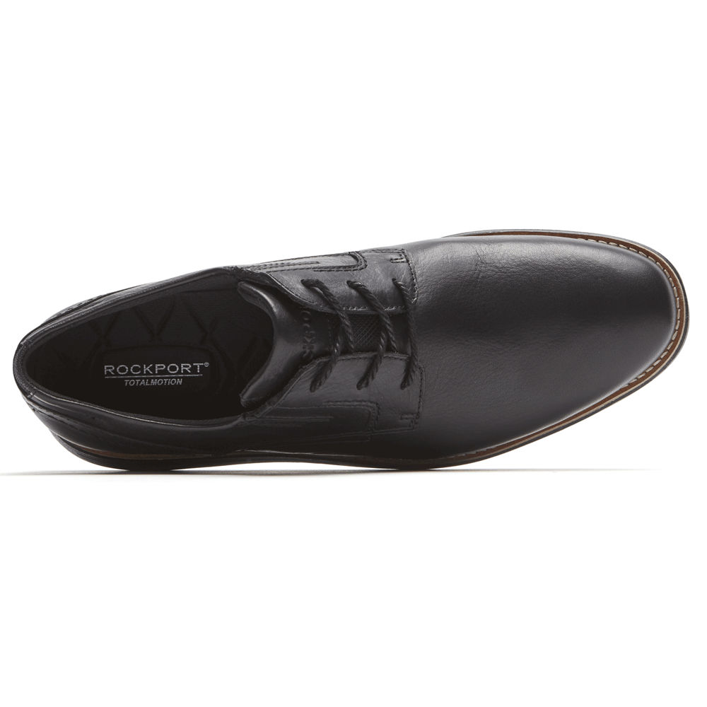 Rockport Mens Total Motion Sport Plain Toe - Dress Shoes Black - VTN834207